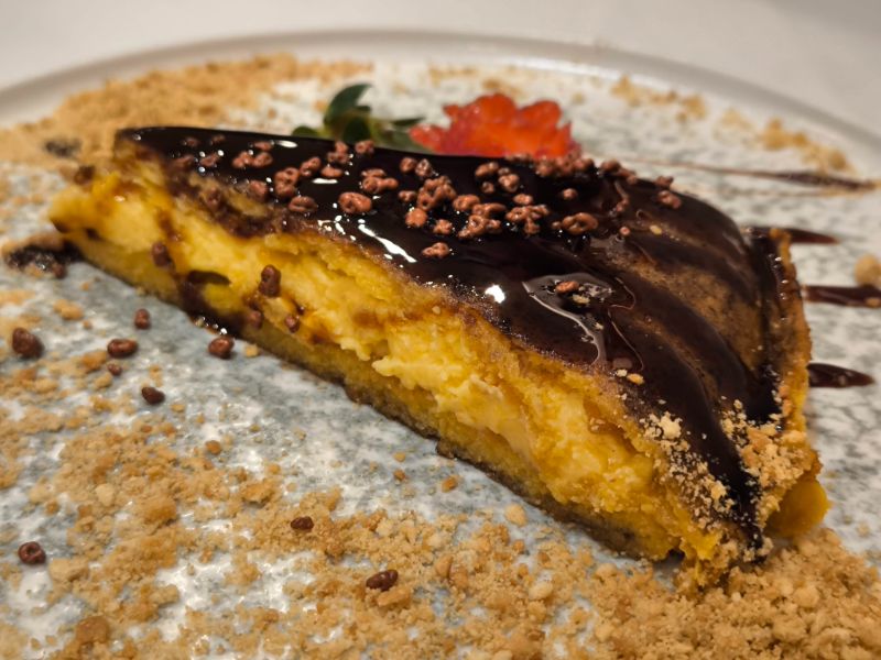 Tortilla Romana, postre típico de Muros que llegó desde Italia