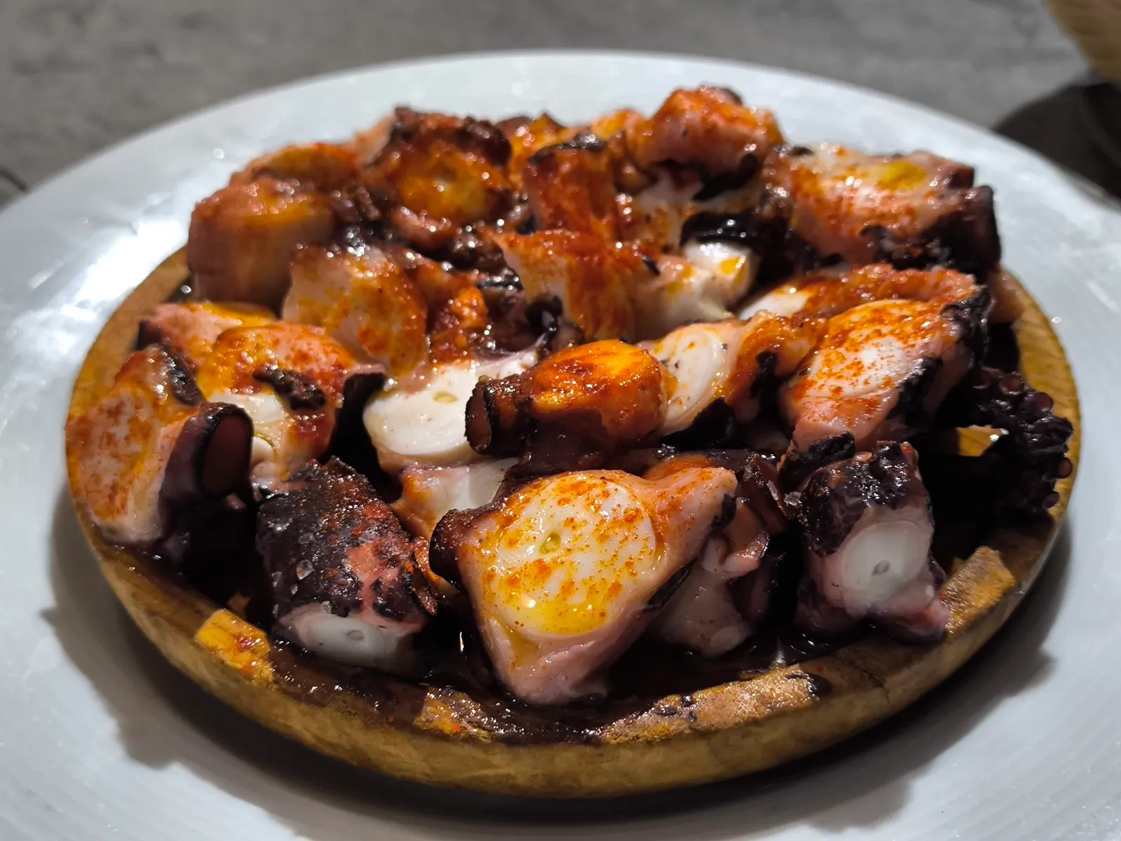 Pulpo a feira — plato típico gallego